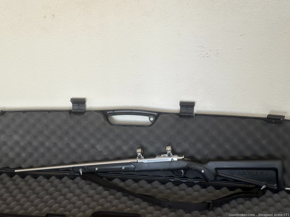 Ruger 77/22 Skeleton 22 Magnum, Collectible, Bolt Action 20" stainless -img-4