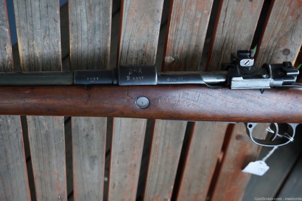 German Mauser model 98 Sporter 8mm 8x57 WW1 WW2 WWII-img-11
