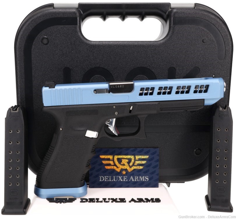 NEW RCW Glock 34 Gen 3 Custom Slide Cuts Magwell Cerakote Mirror Polished-img-0