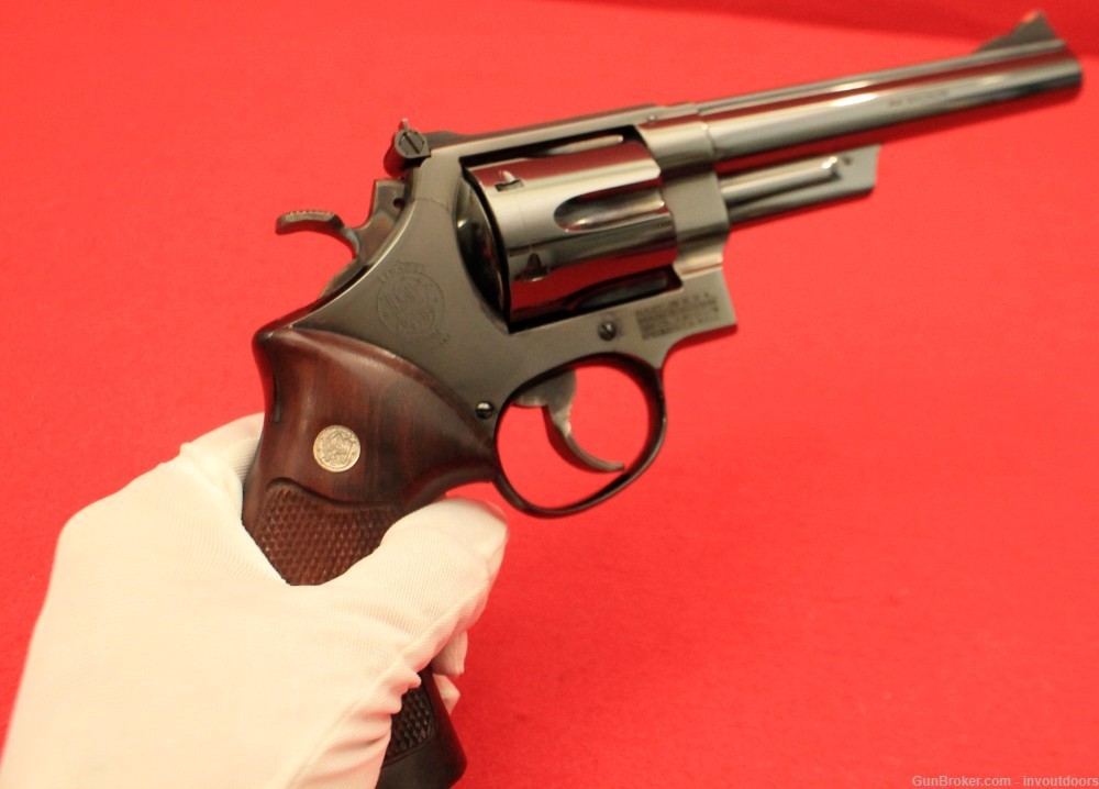 Smith & Wesson Pre-model 29 .44 magnum 6.5"-barrel revolver.-img-4