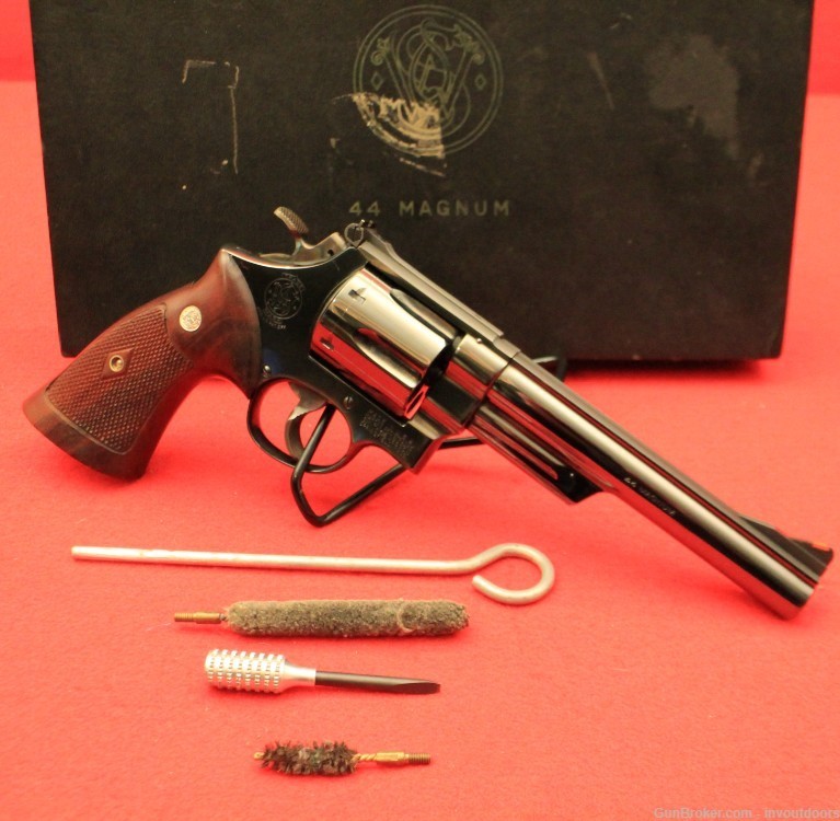 Smith & Wesson Pre-model 29 .44 magnum 6.5"-barrel revolver.-img-0
