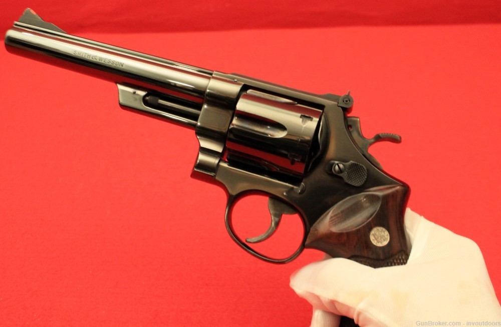 Smith & Wesson Pre-model 29 .44 magnum 6.5"-barrel revolver.-img-5