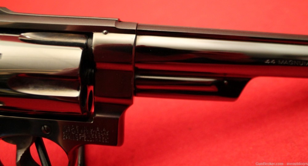 Smith & Wesson Pre-model 29 .44 magnum 6.5"-barrel revolver.-img-11