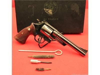 Smith & Wesson Pre-model 29 .44 magnum 6.5"-barrel revolver.