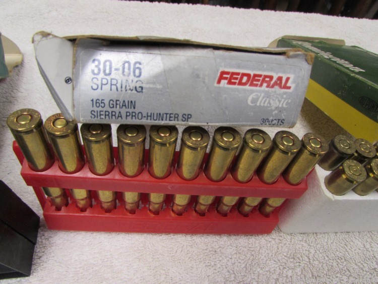 Remington Federal Winchester 30-06 mixed ammo & Reloads-img-1