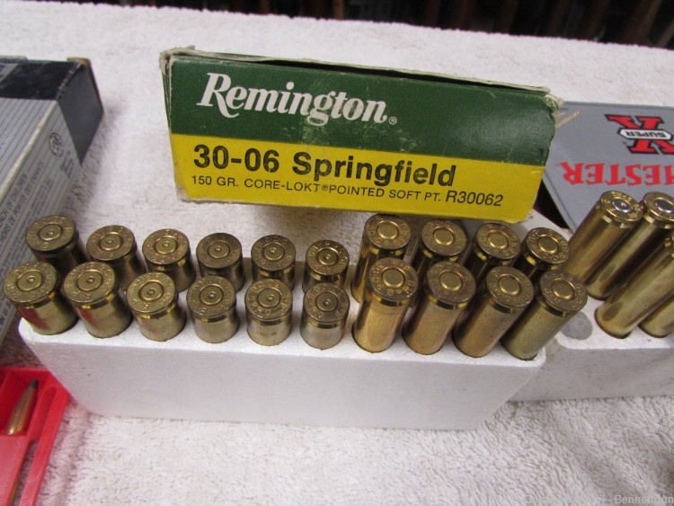 Remington Federal Winchester 30-06 mixed ammo & Reloads-img-2