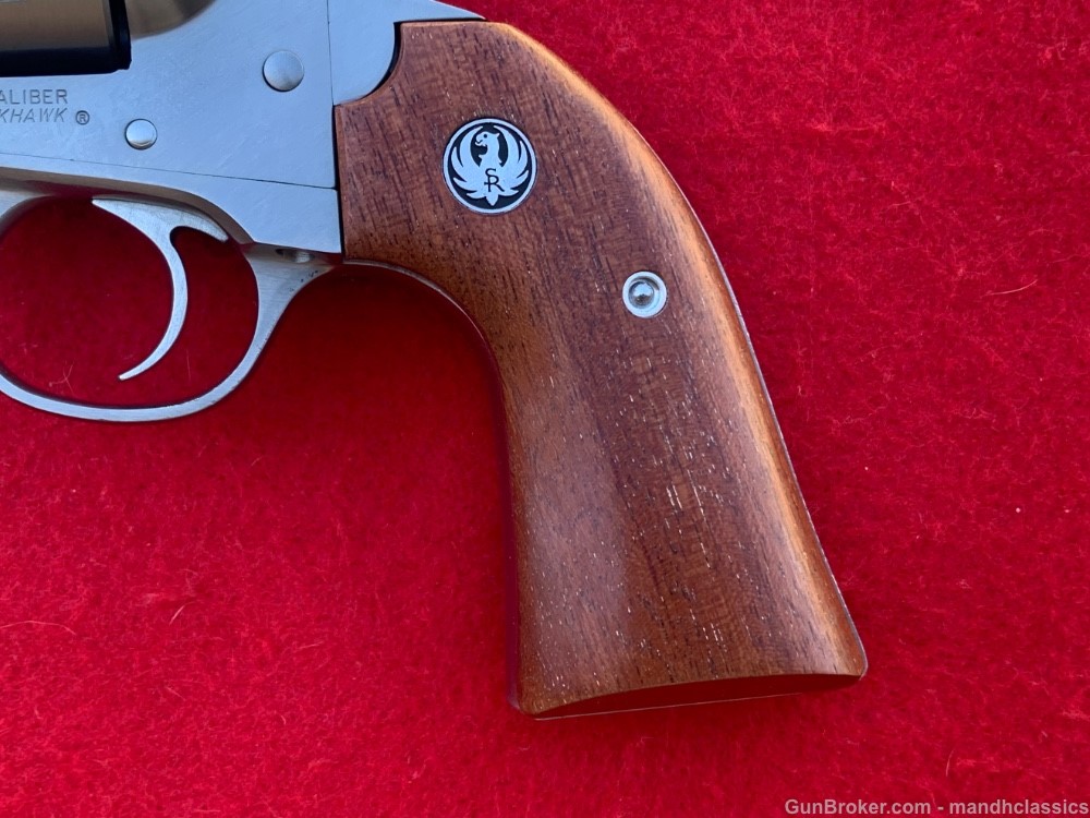 LNIB Ruger NM Blackhawk Bisley, stainless, 5.5", 45 Colt, Accusport 2004 ed-img-10