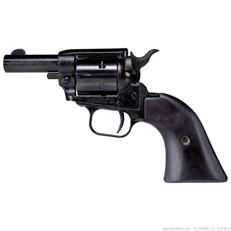 Heritage Barkeep .22 Long Rifle Single Action Revolver Black Oxide-img-0