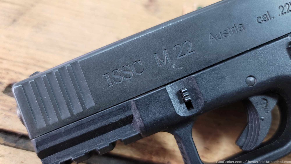 ISSC M2 22lr semi auto Pistol Austria Glock clone-img-2