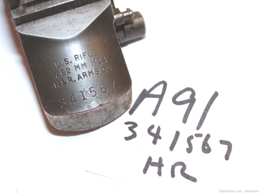M14 Devilled Receiver Paper Weight "HR”. -#A91-img-1