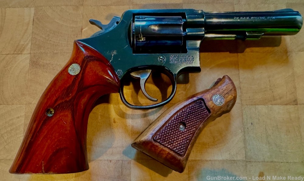 S&W Model 10 K-Frame Square Butt .38 Special Revolver-img-2