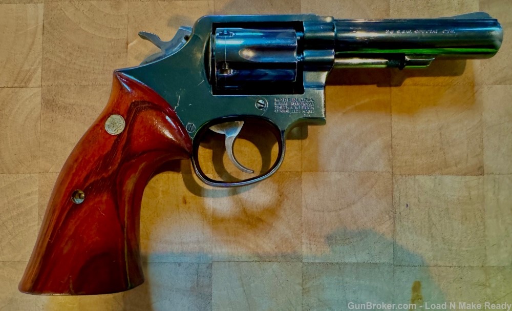 S&W Model 10 K-Frame Square Butt .38 Special Revolver-img-1