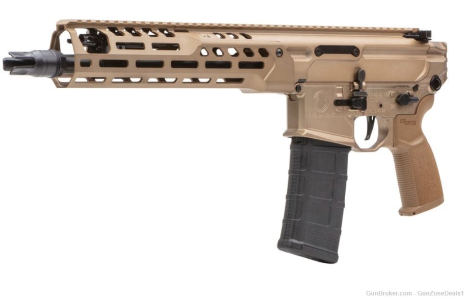 (Like New) SIG SAUER MCX-SPEAR LT COYOTE TAN 5.56 NATO/.223 REM 11.5" 30-RD-img-1