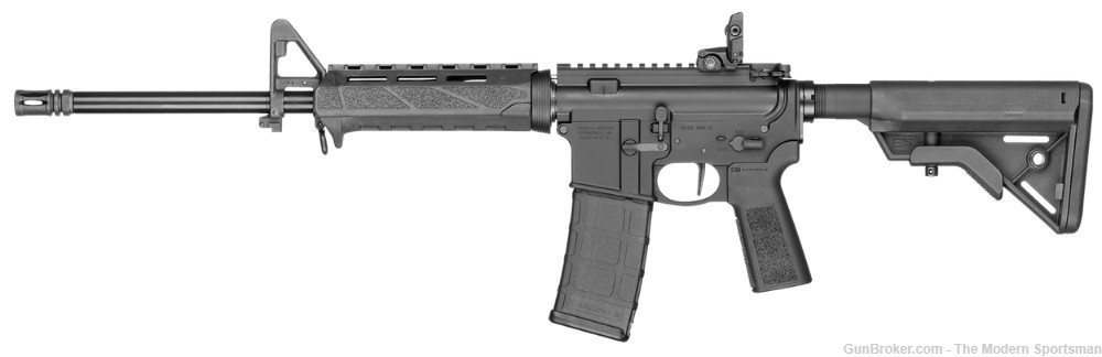Smith & Wesson Volunteer XV 5.56mm 16" 30+1 Black M-LOK BCM Furniture AR-15-img-1