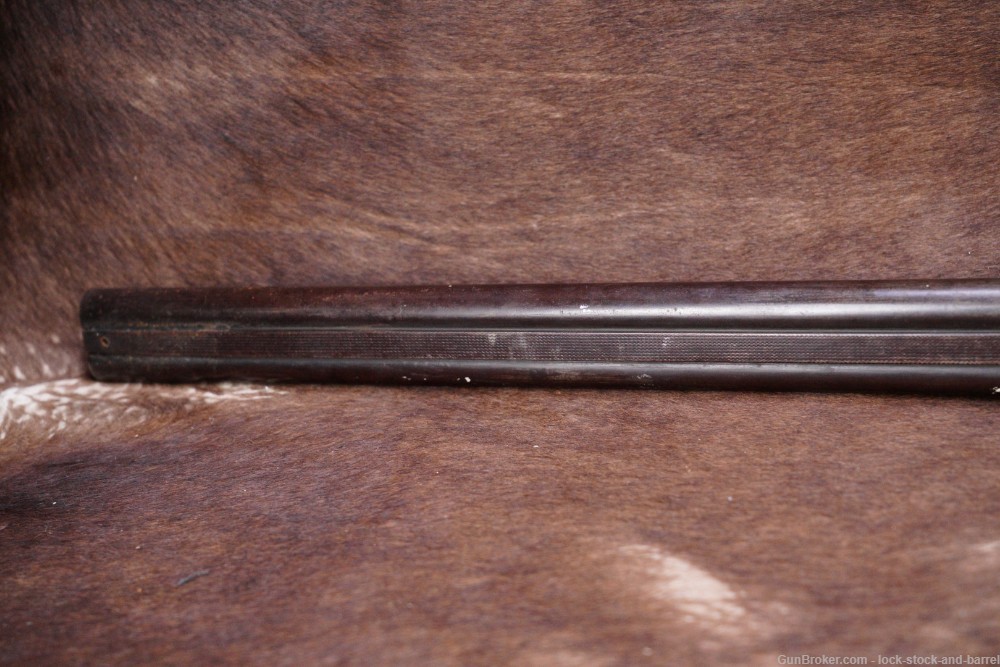 Wm Parkhurst Belgian 12 GA BP 32” Side by Side SxS Hammer Shotgun C&R-img-16