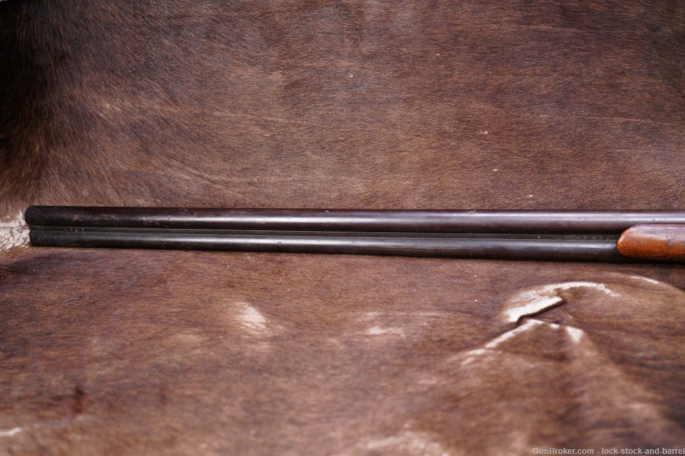 Wm Parkhurst Belgian 12 GA BP 32” Side by Side SxS Hammer Shotgun C&R-img-13