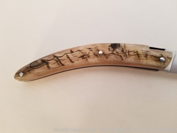 GOYON-CHAZEAU Styl'ver Knife. Deer Horn.12C27 Stainless Steel.GC4.*REDUCED*-img-3