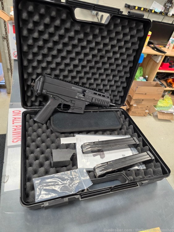 B&T APC45 PRO Pistol, 45ACP, 7”, Two 25rd Magazines & Case-img-0