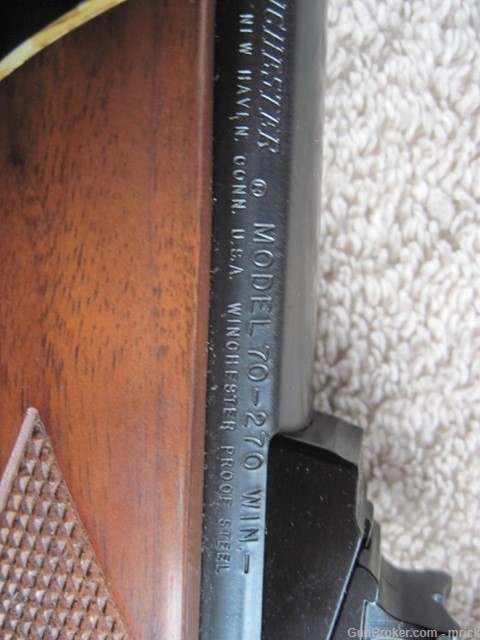Vintage Winchester 70 - .270 1976-img-23