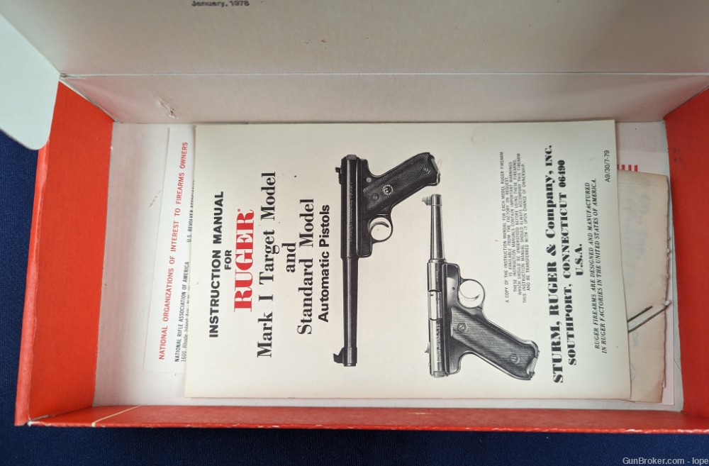 Ruger MKI .22 Pistol from Collection of Ruger Past President-img-14