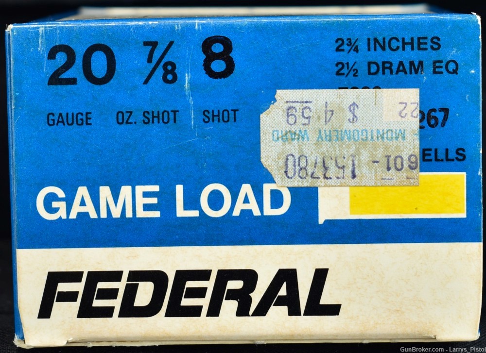 75 RDS Federal 20 ga. #8 Shotgun Shells-img-16