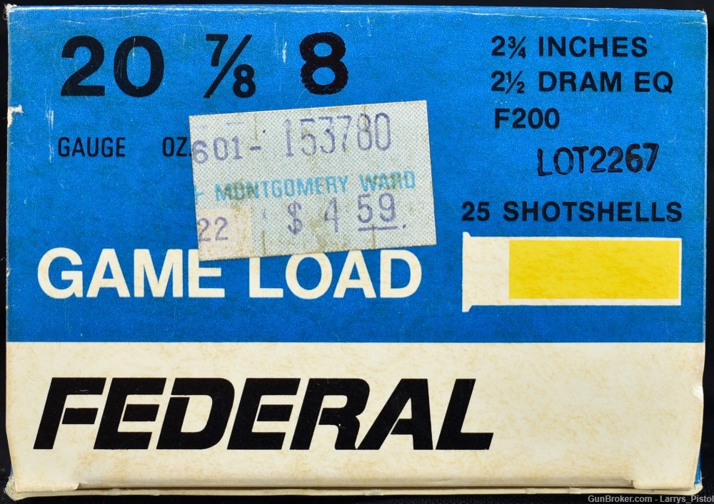 75 RDS Federal 20 ga. #8 Shotgun Shells-img-4