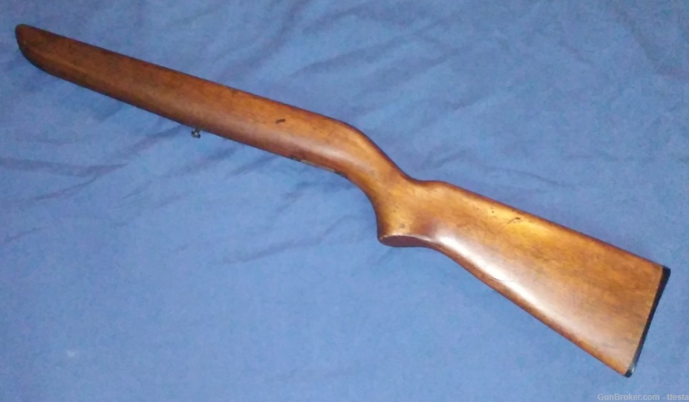 Remington 512 Sportsmaster Factory Walnut Stock Butt Plate Screws 22 Rifle-img-0