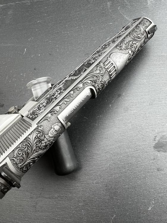 Colt 1911 .45 ACP Engraved Master Scroll Rampant Colt AAA by Altamont-img-14