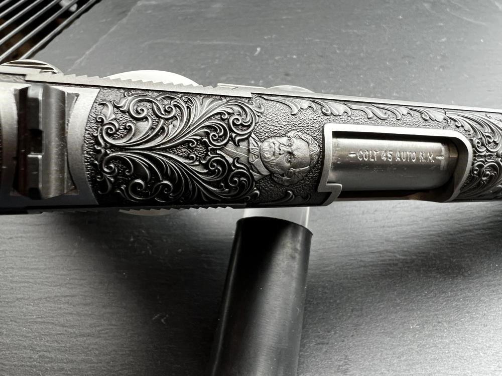 Colt 1911 .45 ACP Engraved Master Scroll Rampant Colt AAA by Altamont-img-16