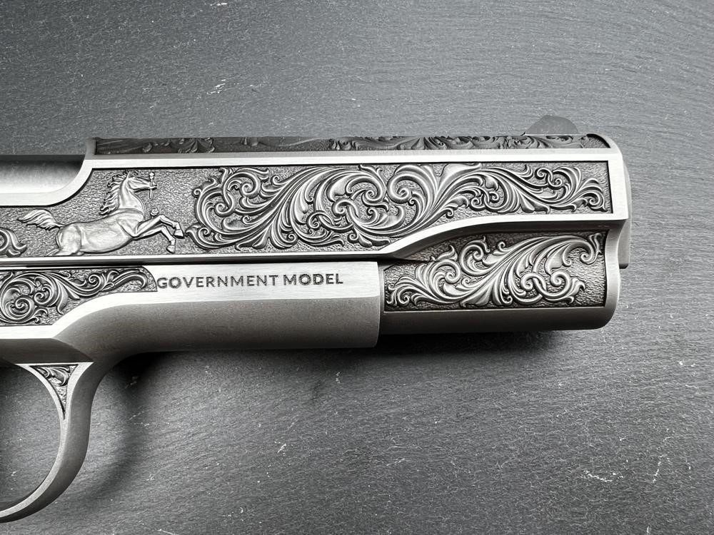 Colt 1911 .45 ACP Engraved Master Scroll Rampant Colt AAA by Altamont-img-8