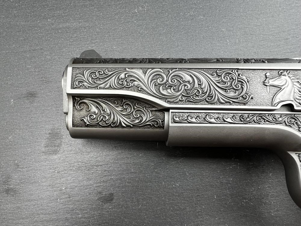 Colt 1911 .45 ACP Engraved Master Scroll Rampant Colt AAA by Altamont-img-3