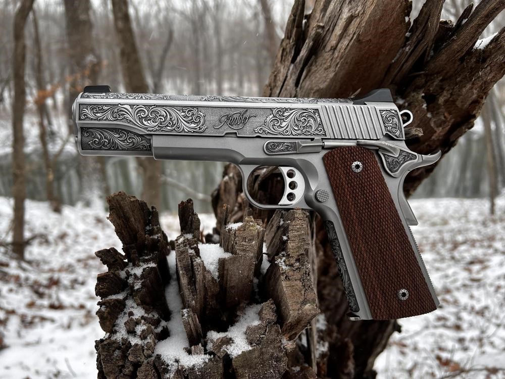 Kimber 1911 Custom Engraved Master Scroll AAA by Altamont .45ACP-img-0