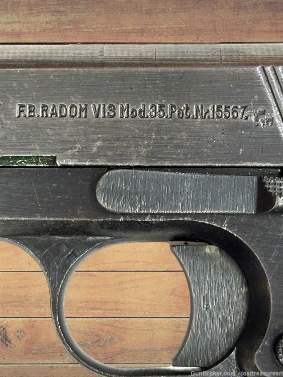 Rare F.B Radom Vis Mod. 35 Grade II WWII Pistol 9mm 4.5"BBL-img-15