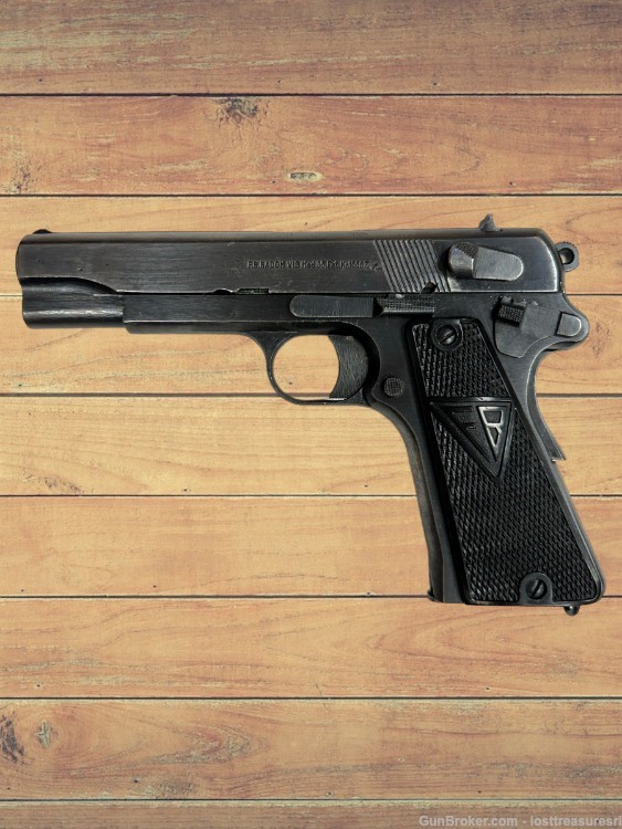 Rare F.B Radom Vis Mod. 35 Grade II WWII Pistol 9mm 4.5"BBL-img-0