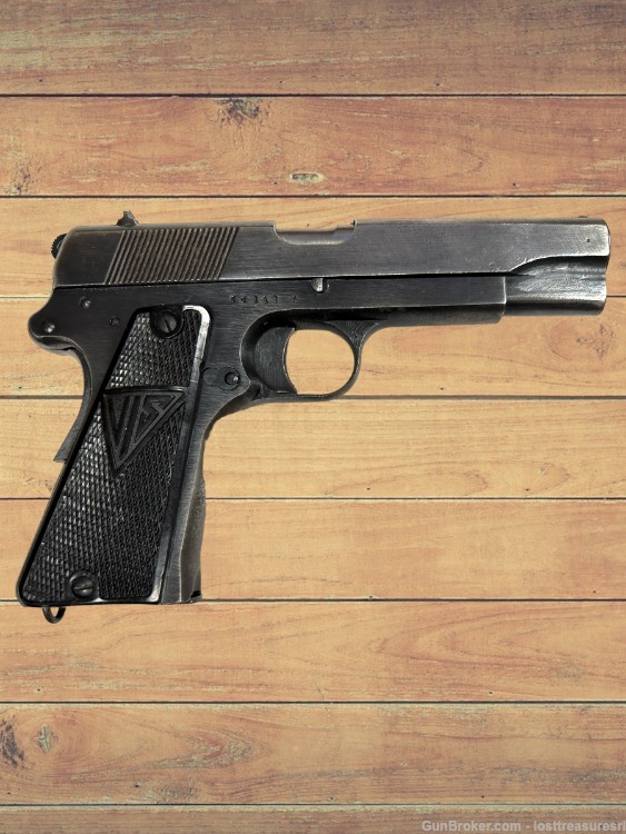 Rare F.B Radom Vis Mod. 35 Grade II WWII Pistol 9mm 4.5"BBL-img-8
