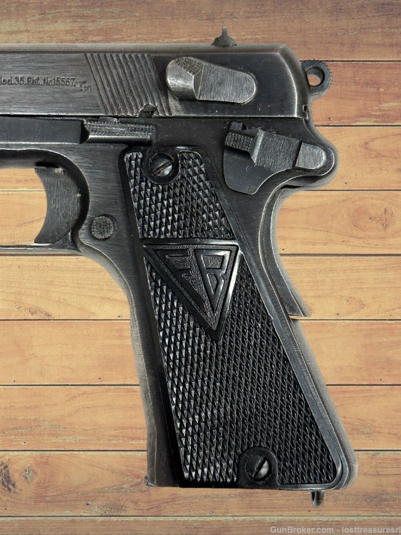 Rare F.B Radom Vis Mod. 35 Grade II WWII Pistol 9mm 4.5"BBL-img-2