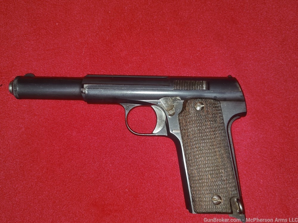 Astra 400 Model 1921 With Ammo Very Good Condition with Box C&R OK-img-5