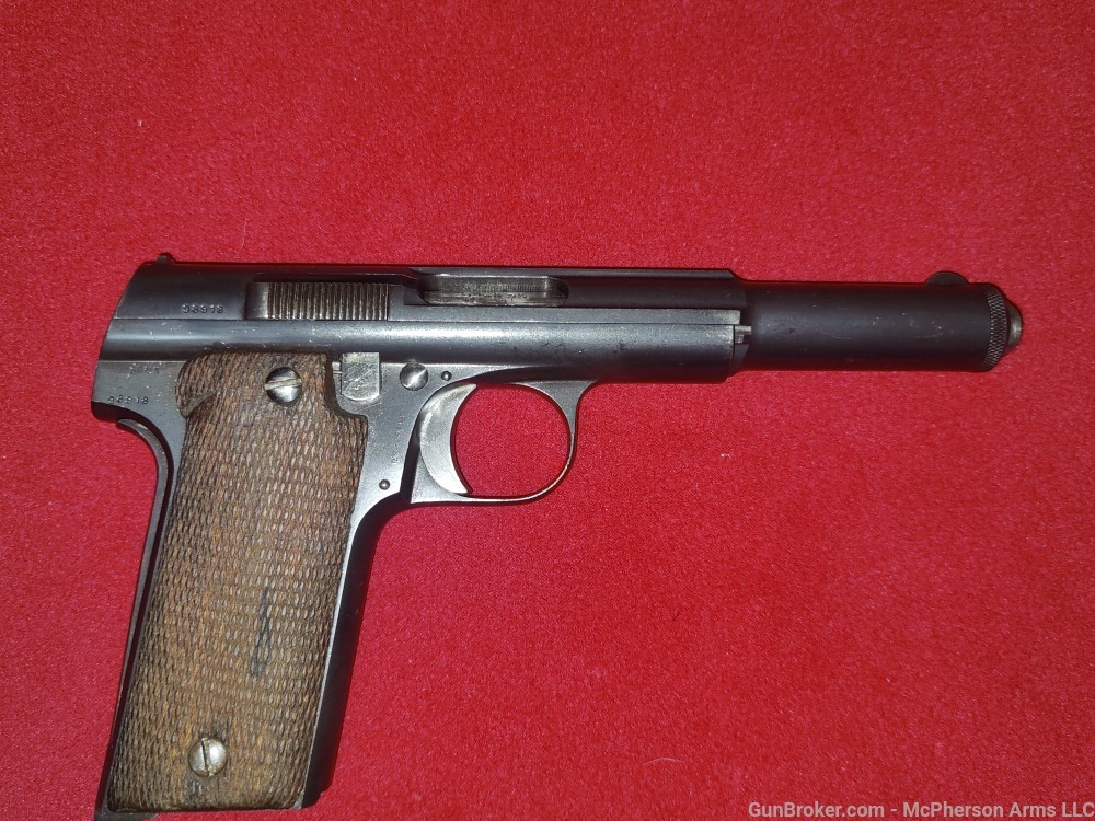 Astra 400 Model 1921 With Ammo Very Good Condition with Box C&R OK-img-8