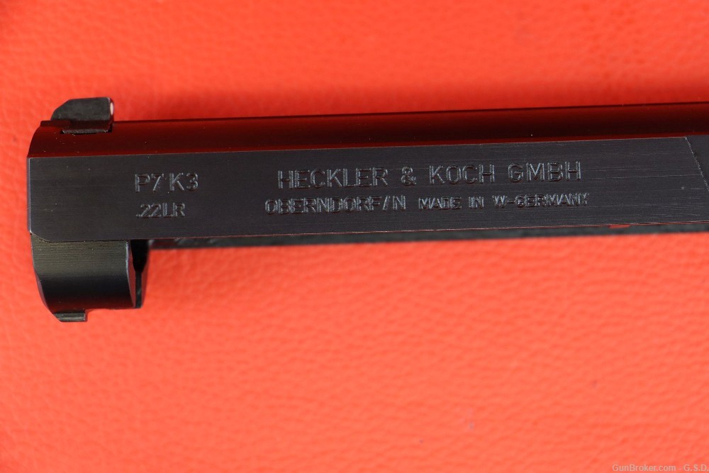 *H&K P7K3 .380 W/22LR Conversion kit- EXC COND!-img-7
