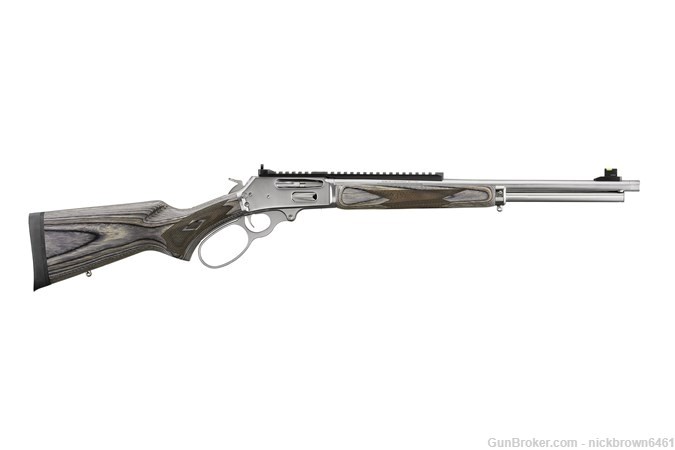 NEW IN BOX MARLIN 336 SBL 30-30 WIN 20" SS/GRAY 70905 POLISHED STAINLESS-img-1