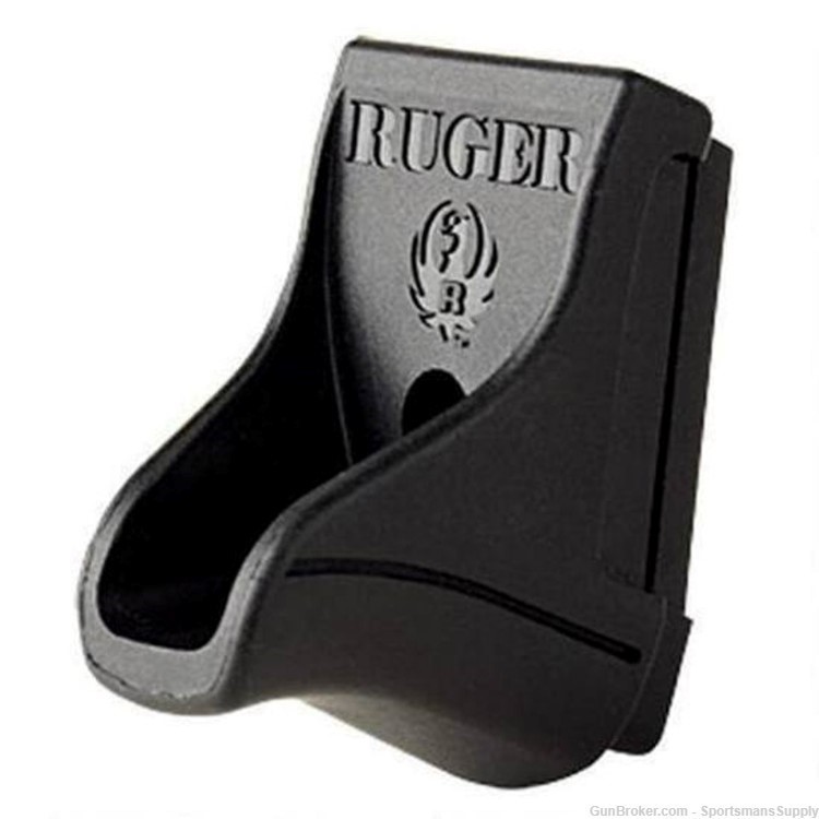 TWO Ruger, SR9C/SR40C Finger Extension, Plastic, Black-img-0
