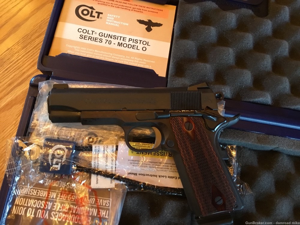 Colt 1911 Gunsite LW 4.25 Commander 45 ACP #O480CGP-img-1