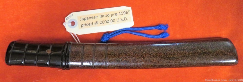 Japanese samurai Tonto/dagger in attractive mounts koto pre" 1596"-img-0