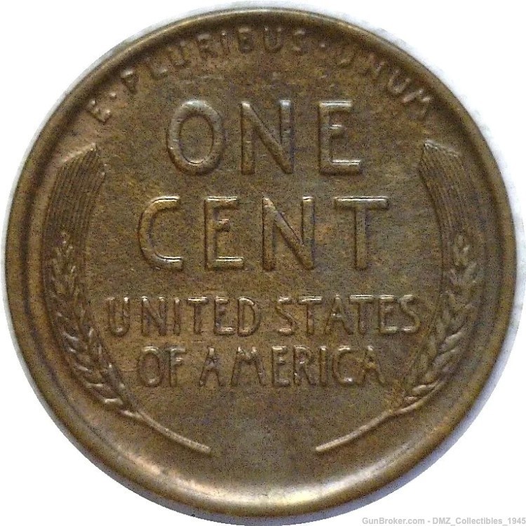 WW1 WWI 1917 Lincoln Wheat Cent Bronze Coin-img-1