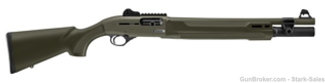 Beretta 1301 Tactical Mod 2 12ga 18.5" Bbl OBP-HOPB1 OD Green Shotgun NEW!-img-0