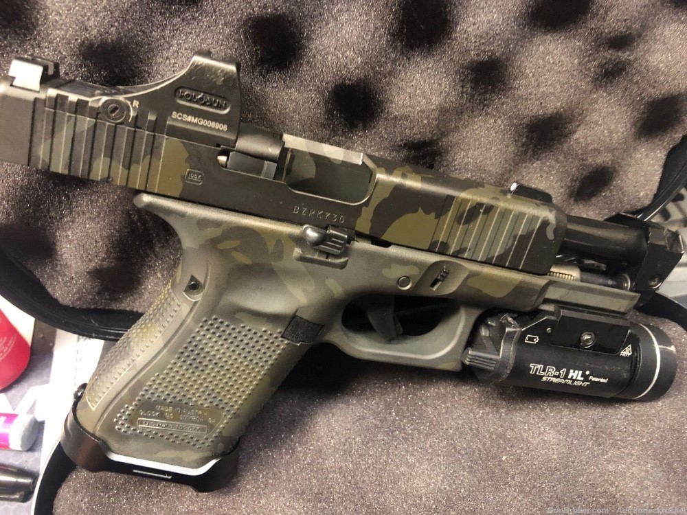 Custom Gen 5 Glock 19 w Holosun SCS Radian Ramjet Afterburner and more!-img-8