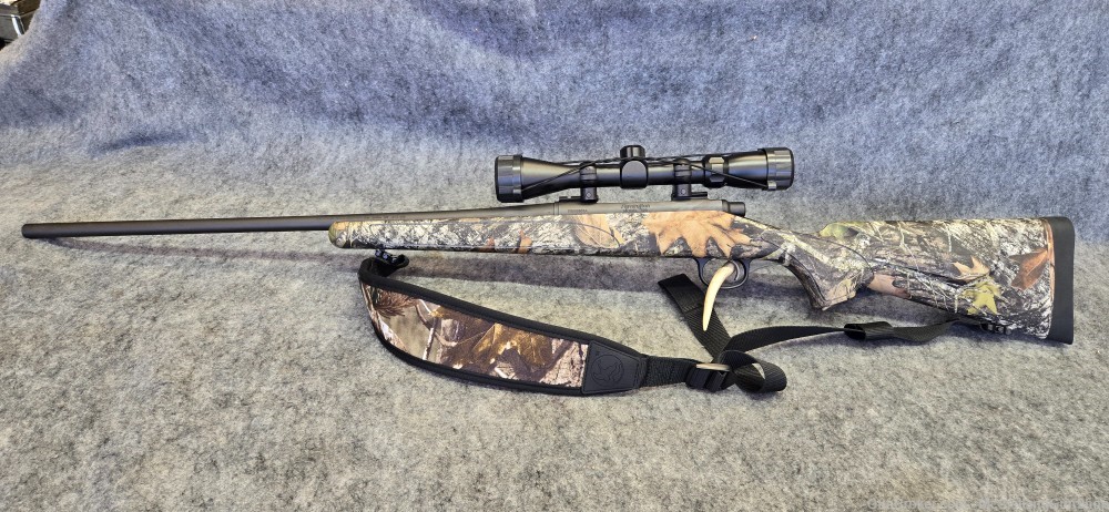 Remington 700 ADL Camo 270 Win 24" Rifle | w scope-img-0