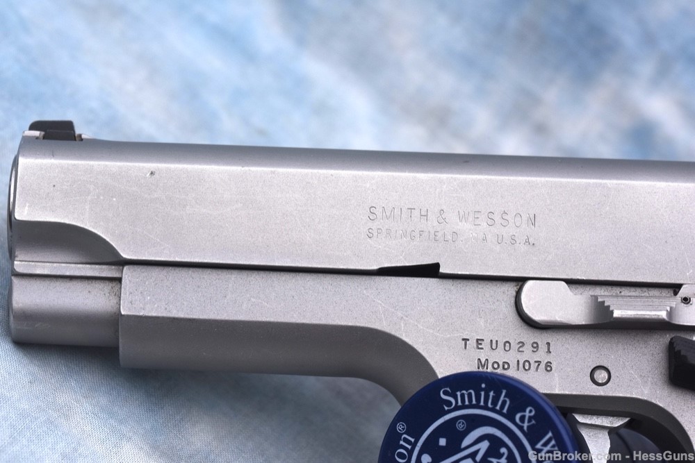 Smith & Wesson 1076 10mm w/ Historical Letter-img-10