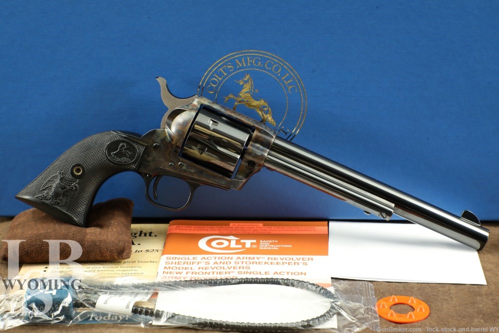 Colt Third 3rd Gen SAA Single Action Army 7.5" .357 Magnum Revolver w/ Box-img-0