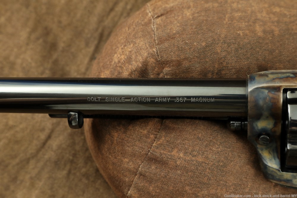 Colt Third 3rd Gen SAA Single Action Army 7.5" .357 Magnum Revolver w/ Box-img-20
